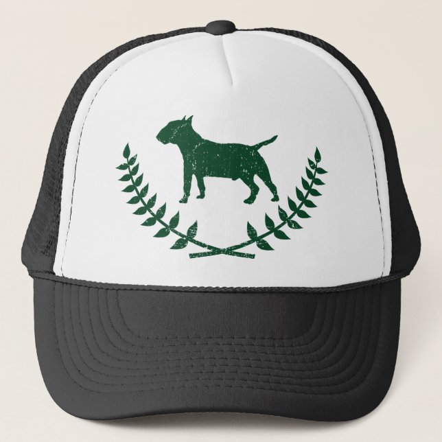 Miniature Bull Terrier Trucker Hat (Front)