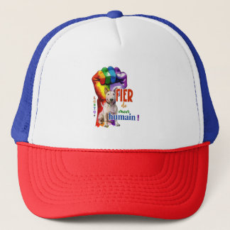 Miniature Bullterrier dog Trucker Hat