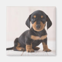 Miniature Dachshund Sitting