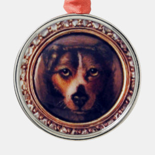 MINIATURE DOG PORTRAITS Pincher Metal Tree Decoration