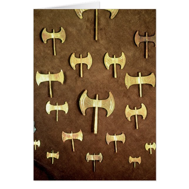 Miniature double axes (Front)