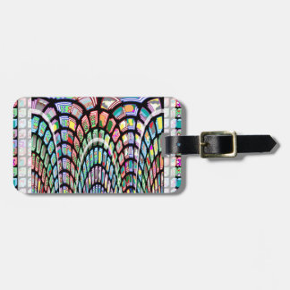 Miniature FineArt Abstract Wave Pattern on gifts Luggage Tag