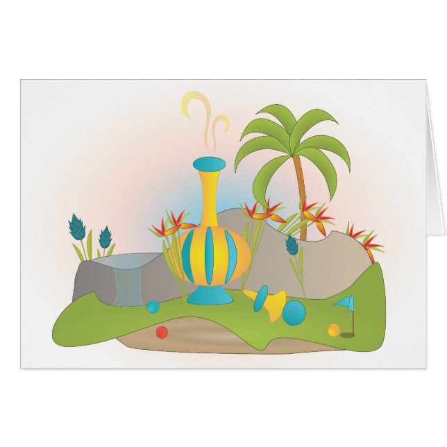 Miniature Golf Course Hole No.13 (Front Horizontal)