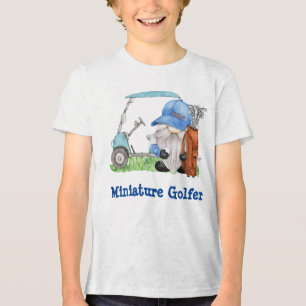 Miniature Golfer  Tri-Blend Shirt