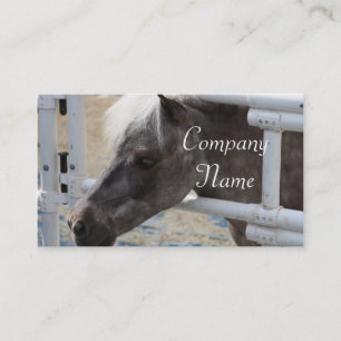 Miniature Horse Business Card