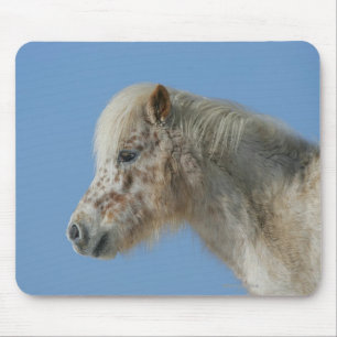 Miniature Horse Headshot Mouse Pad