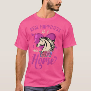 Miniature horse lover gifts Happiness A Mini Horse T-Shirt