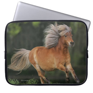 Miniature Horse Running Laptop Sleeve