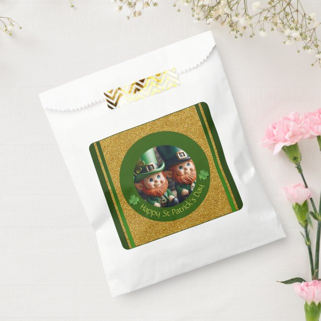 Miniature Leprechaun St Patrick's Day FB02 Favour Bags (Sealed)