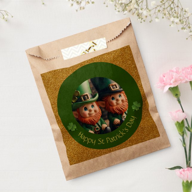 Miniature Leprechaun St Patrick's Day FB Favour Bags (Sealed)