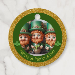 Miniature Leprechaun St Patrick's Day Thanks RFT01 Favour Tags