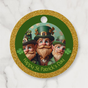 Miniature Leprechaun St Patrick's Day Thanks RFT08 Favour Tags