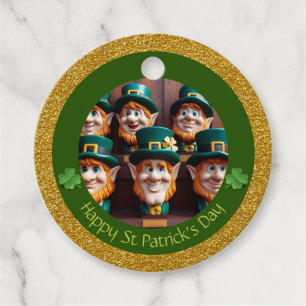 Miniature Leprechaun St Patrick's Day Thanks RFT12 Favour Tags
