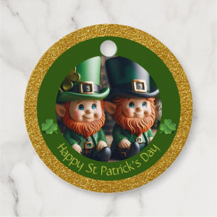 Miniature Leprechaun St Patrick's Day Thanks RFT Favour Tags