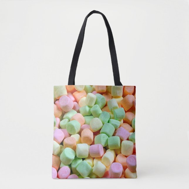 Miniature marshmallows tote bag (Front)