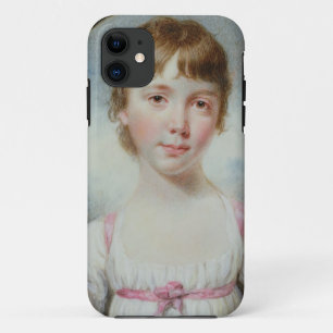 Miniature of a young girl iPhone 11 case