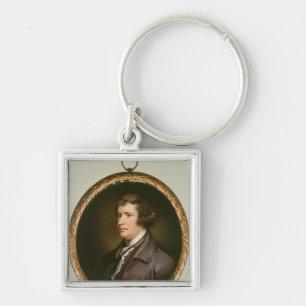 Miniature of Edmund Burke, 1795 Key Ring