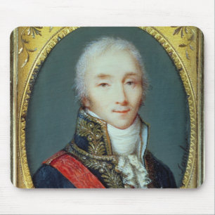 Miniature of Joseph Fouche  Duke of Otranto Mouse Pad