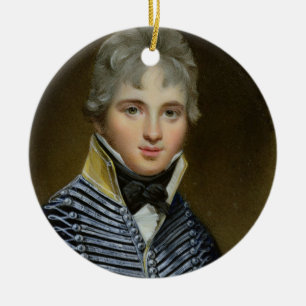 Miniature of William Howe de Lancey (d.1815), Corn Ceramic Tree Decoration