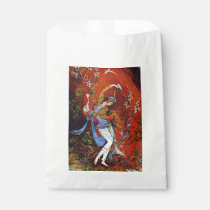 Miniature Painting of a Persian nymph Favour Bags