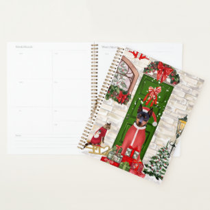Miniature Pinscher Dog Christmas Planner