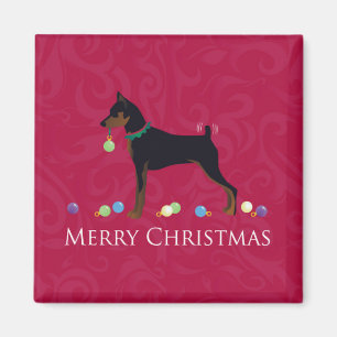 Miniature Pinscher Greetings Magnet