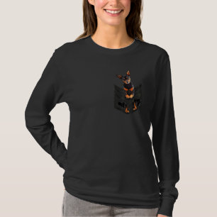 Miniature Pinscher In Your Pocket For Min Pin T-Shirt