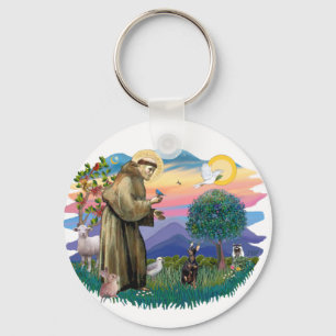 Miniature Pinscher Key Ring