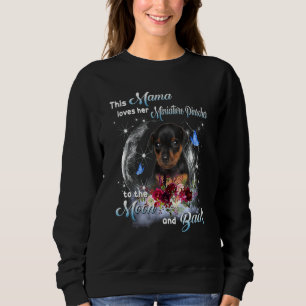 Miniature Pinscher Mama Dog Mum Happy Mother's Day Sweatshirt