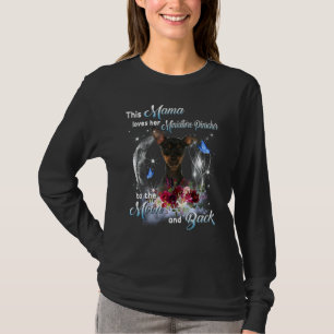 Miniature Pinscher Mama Dog Mum Happy Mother's Day T-Shirt