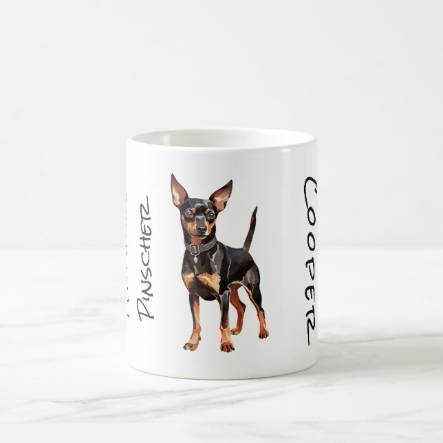 Miniature Pinscher Mug (Center)