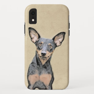 Miniature Pinscher Painting Cute Original Dog Art Case-Mate iPhone Case