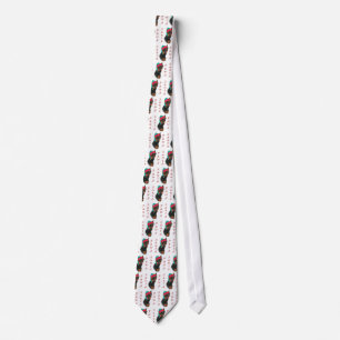 Miniature Pinscher Santa Paws Tie