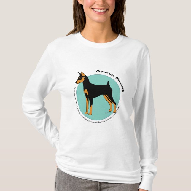 Miniature Pinscher T-Shirt (Front)