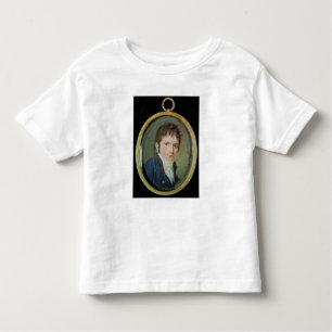 Miniature Portrait of Ludwig Van Beethoven , 1802 Toddler T-Shirt