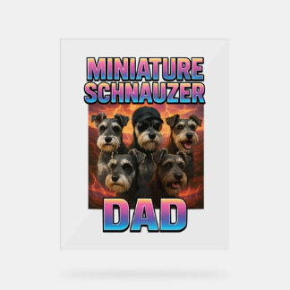 Miniature Schnauzer Acrylic Sign