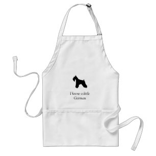 Miniature Schnauzer Apron