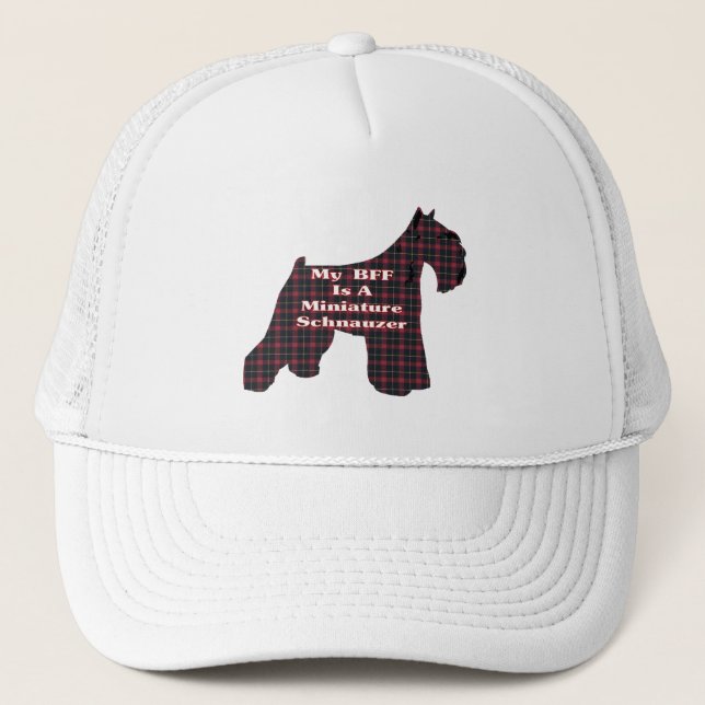 Miniature Schnauzer BFF Hat (Front)