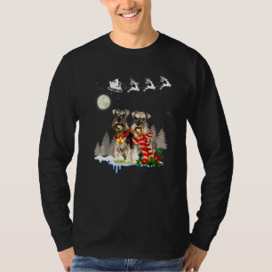 Miniature Schnauzer Christmas T-Shirt