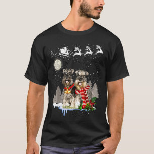 Miniature Schnauzer Christmas T-Shirt