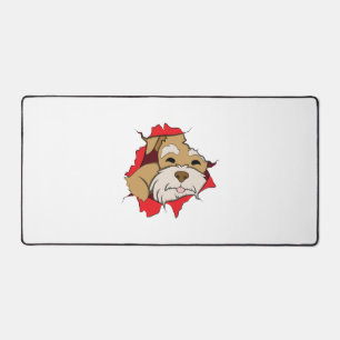 Miniature Schnauzer Desk Mat