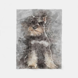 Miniature Schnauzer Dog Blanket