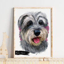 Miniature Schnauzer Dog Portrait | Pet Portrait