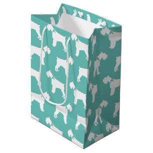 Miniature Schnauzer Dog Puppy Medium Gift Bag