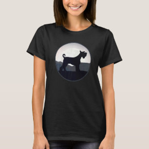 Miniature Schnauzer Dog Retro T-Shirt