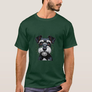 Miniature Schnauzer dog T-Shirt