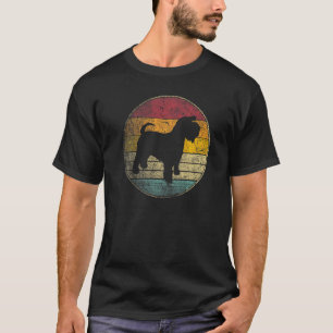 Miniature Schnauzer Dog Vintage Distressed Retro S T-Shirt