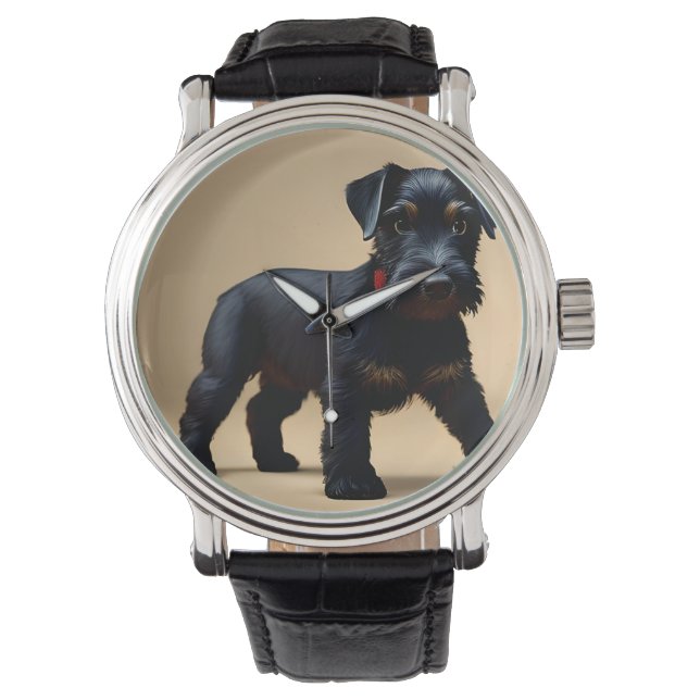 Miniature Schnauzer ewatch Watch (Front)
