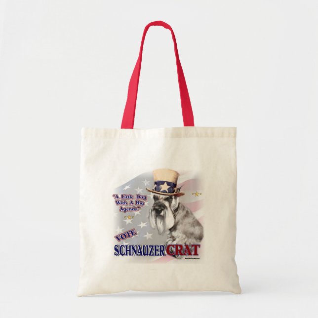 Miniature Schnauzer Gifts Tote Bag (Front)