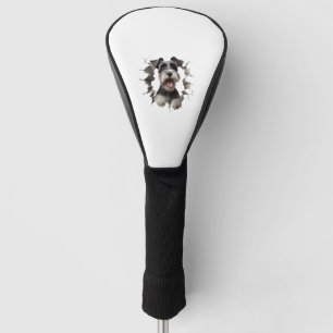 Miniature Schnauzer Golf Head Cover